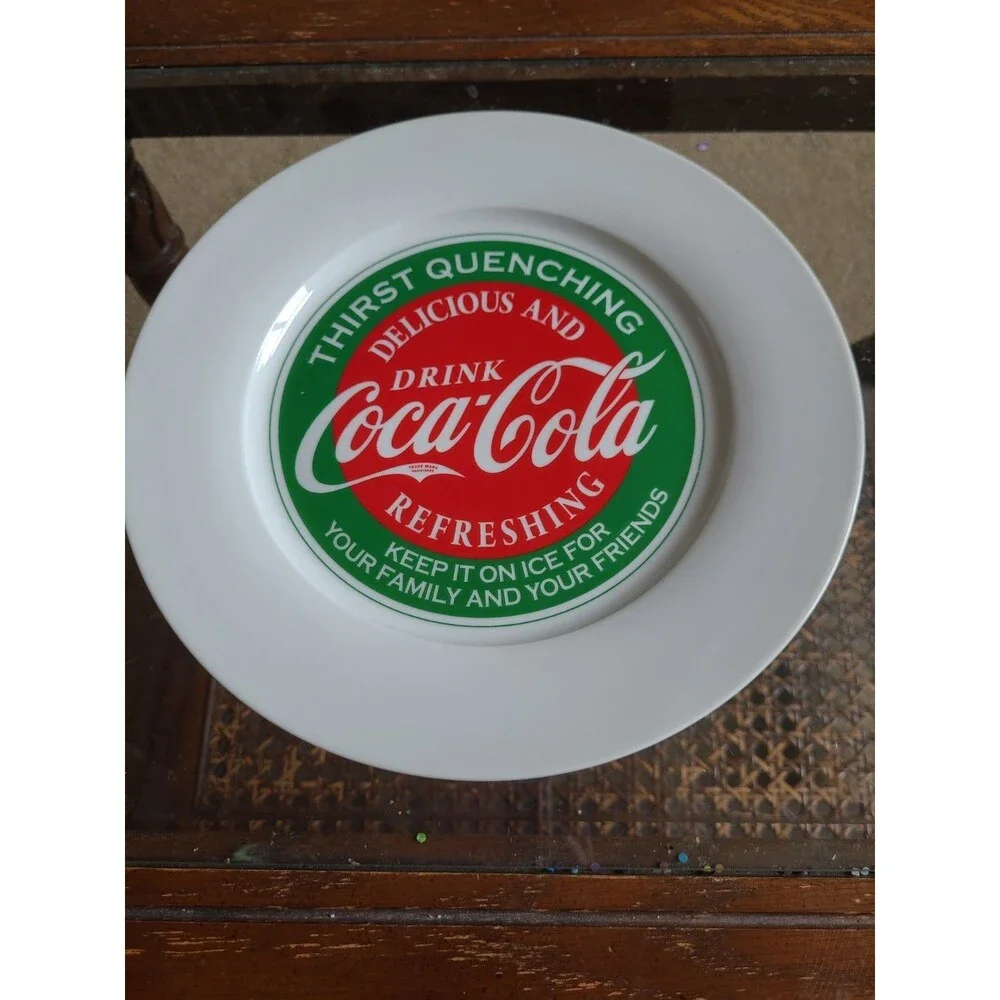 Coke-Cola Set of 6 Plates 10.5